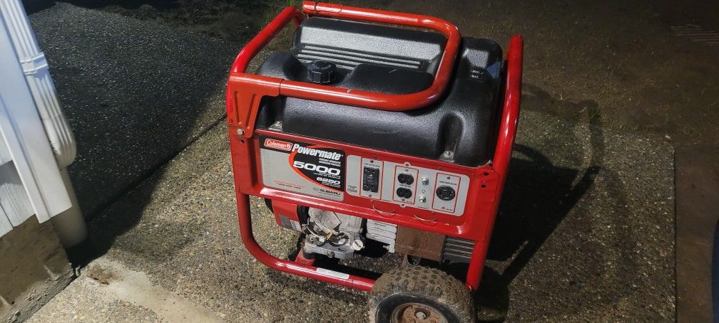 GENERATOR COLEMAN POWER MATE 5500WATTS.