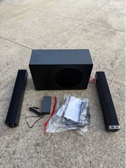 Mezibo 3 piece speaker set with subwoofer