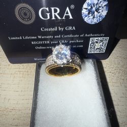 2 Carats Moissanite Ring 