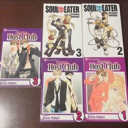 Manga Soul eater Ouran Highschool host club