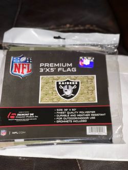RAIDERS FLAG LAS VEGAS RAIDERS SALUTE TO SERVICE