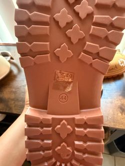 Tan Graffiti Boots – EU 44 / Approx. Men’s US 10–10.5 – $25 OBO