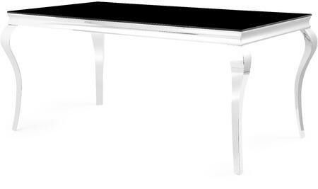 In Stock Ada Black Glass Dining Set | D858DT
by Global USA