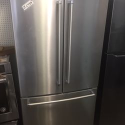 20 Cu Ft 36” Inch Counter Depth French Refrigerator 