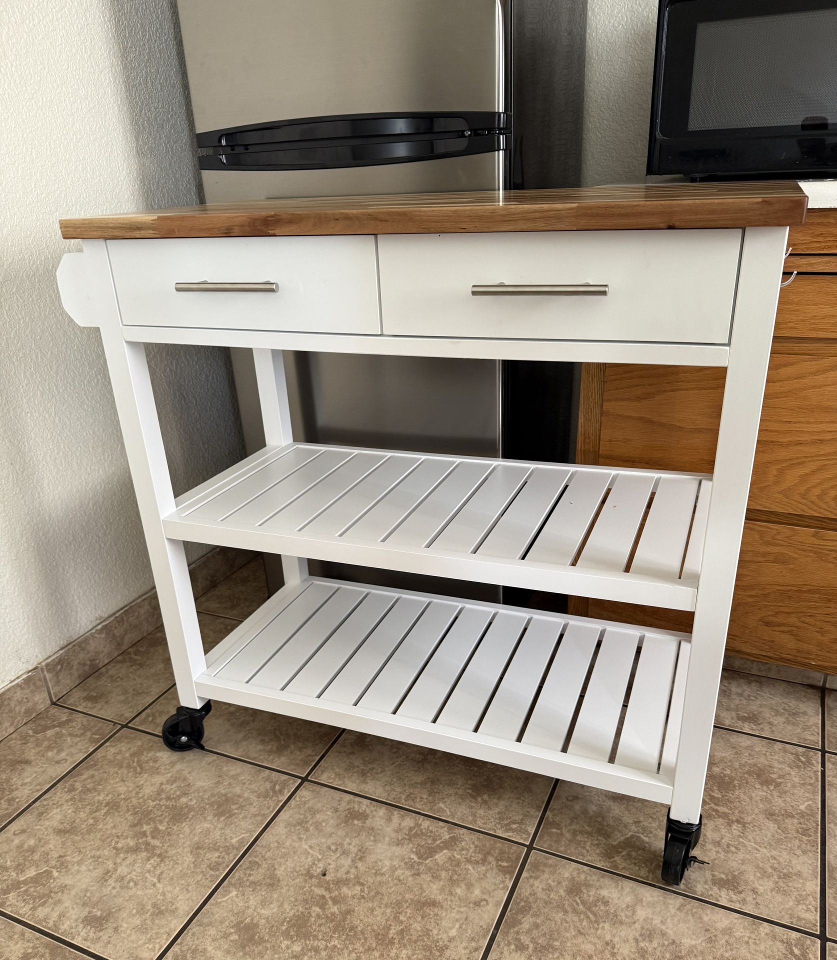 KITCHEN CART WITH DRAWERS