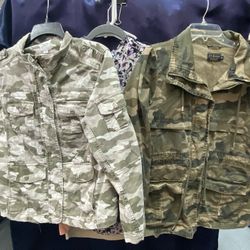 Ladies Designer Camouflage Jackets