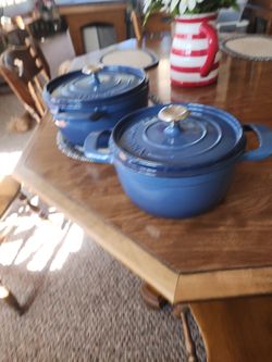 Set Of Tramontina Pots With Lids