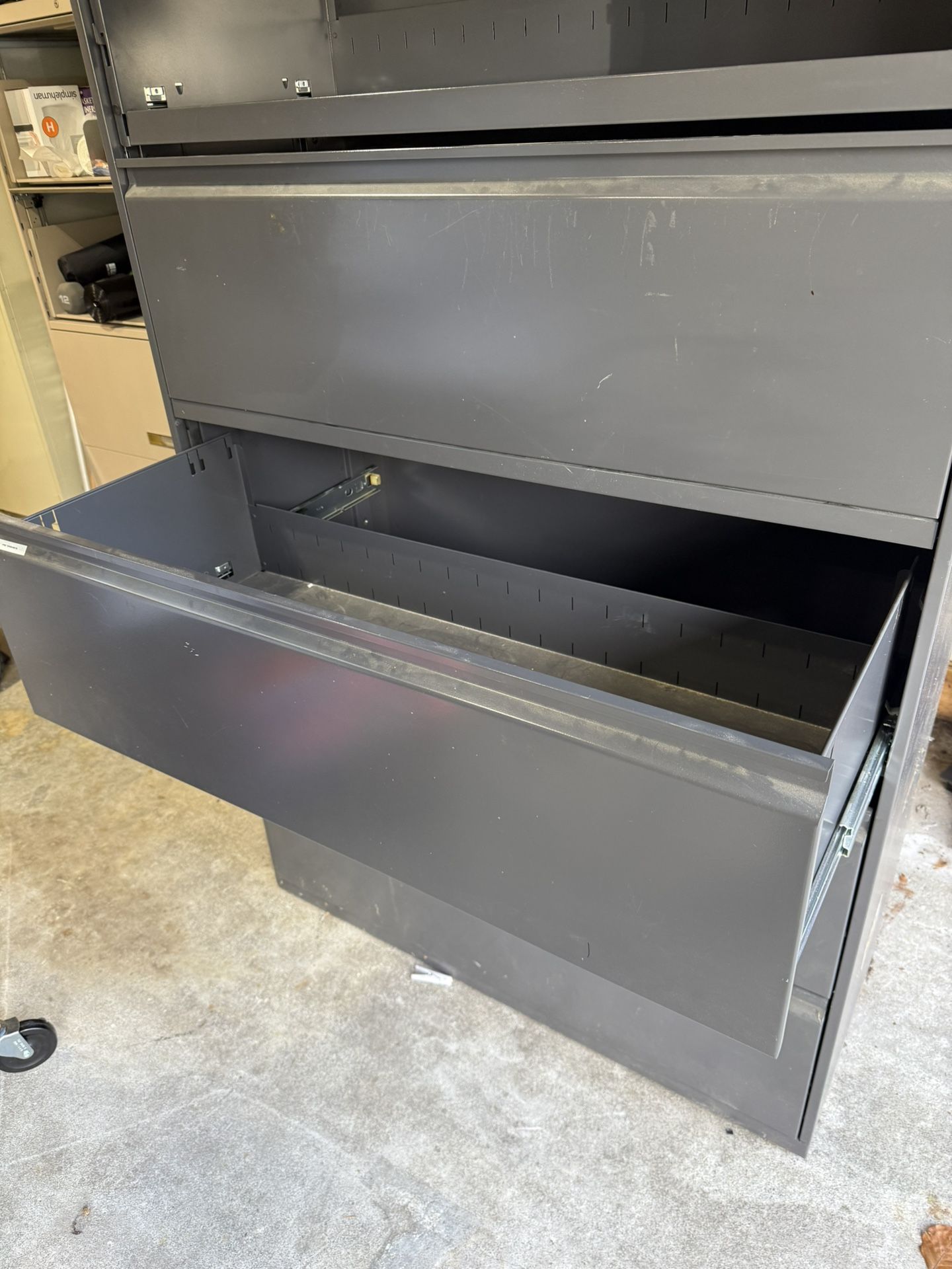 Metal Filling Cabinet W/ Key By HON