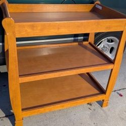 Nice Baby Table Infant Changing Rack Shelf Diaper Newborn Diaper Zone