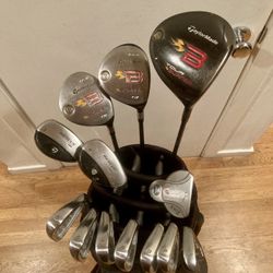 TaylorMade Tour Golf Clubs Set - CP2 Pro Grips - 2 Hybrids