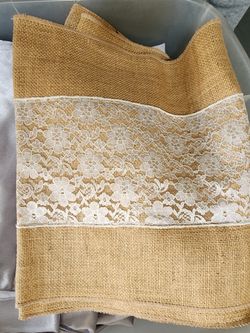 Table Cloth, Chair Covers, and Runners