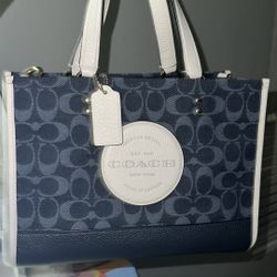 Coach Dempsey Carry All & Wristlet Bundle