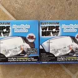 Rust Oleum Headlight Restorer 2 Pack