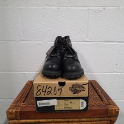 Harley-Davidson Women’s Cimarron Lo Boots D84207 Black Leather 6.5M