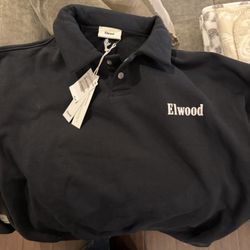 Heavyweight Fleece Polo Collar Sweat Shirt! 