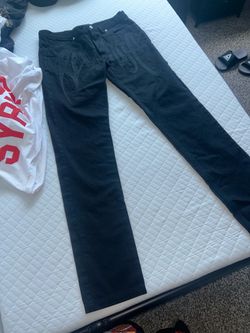 REVENGE BLACK DENIM JEANS