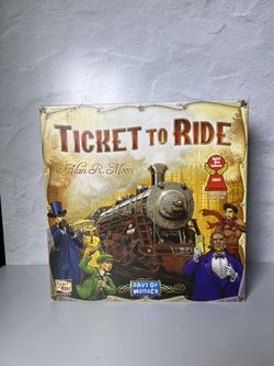 Ticket To Ride Board Game Complete 