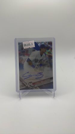 Cody Bellinger Topps Chrome Refractor Auto 12/75