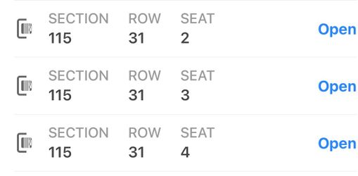 3 padres tickets Tuesday