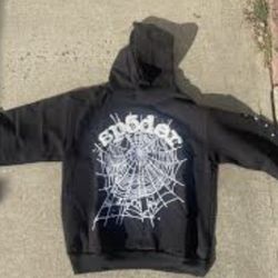 Black sp5der hoodie