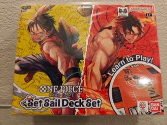 One Piece Card Game Set Sail Deck Set