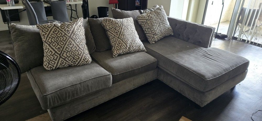 Two Piece Sectional Couch