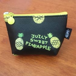 Juicy sweet pineapple coin purse