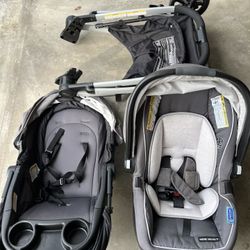 3 In 1 Infant Car Seat And Stroller
