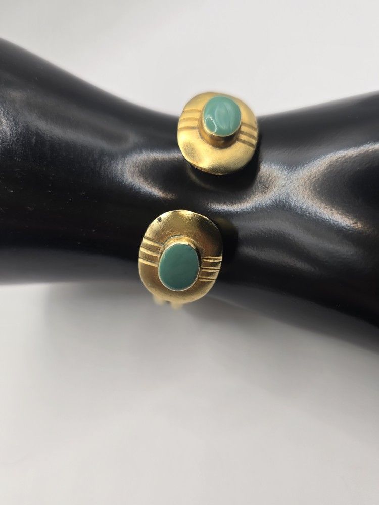 Kenneth Jay Lane Vintage Turquoise Cuff Bracelet
