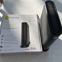 Motorola Cable Modem Plus Router