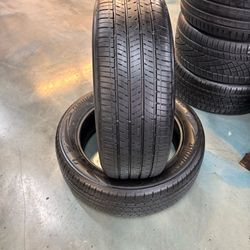 225/55/19 BRIDGESTONE 2 TIRES 