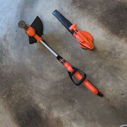 String Trimmer And Leaf Blower