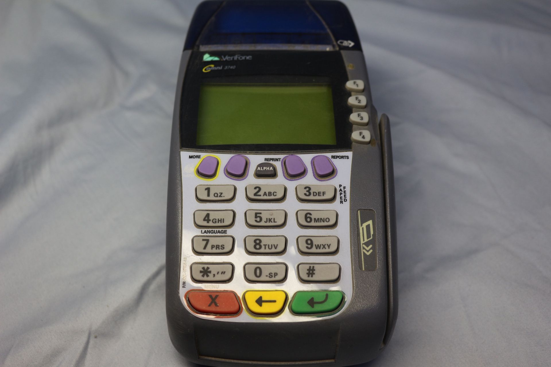 VeriFone Omni 3740 Credit Card Terminal – POS Machine with Built-In Printer