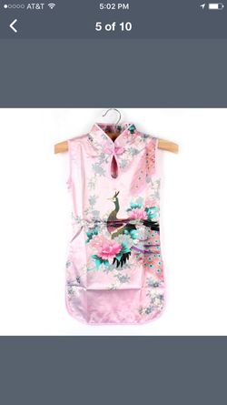 Classic silk toddler Qipao Dress
