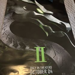 Mortal Kombat 2 Movie Poster 