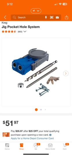 Kreg Pocket-Hole System And Screws - Scripps Ranch