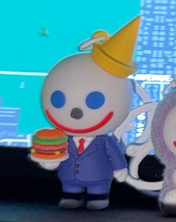 BOSS & Cheesy Orange & Sweety Pink Jibbi from Jack in the Box