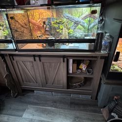 Cabinet With Barn Doors