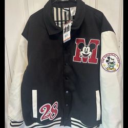 Disney Varsity Jacket Men’s Xxl 