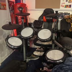 Electric drum set