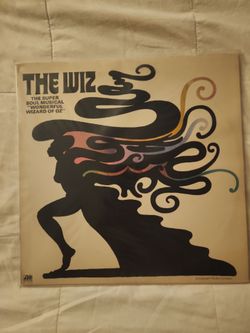 The Wiz Original Soundtrack 1975 Vintage Vinyl-- never played!