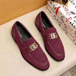 Dolce Gabbana Men’s Leather Shoes With Box New 
