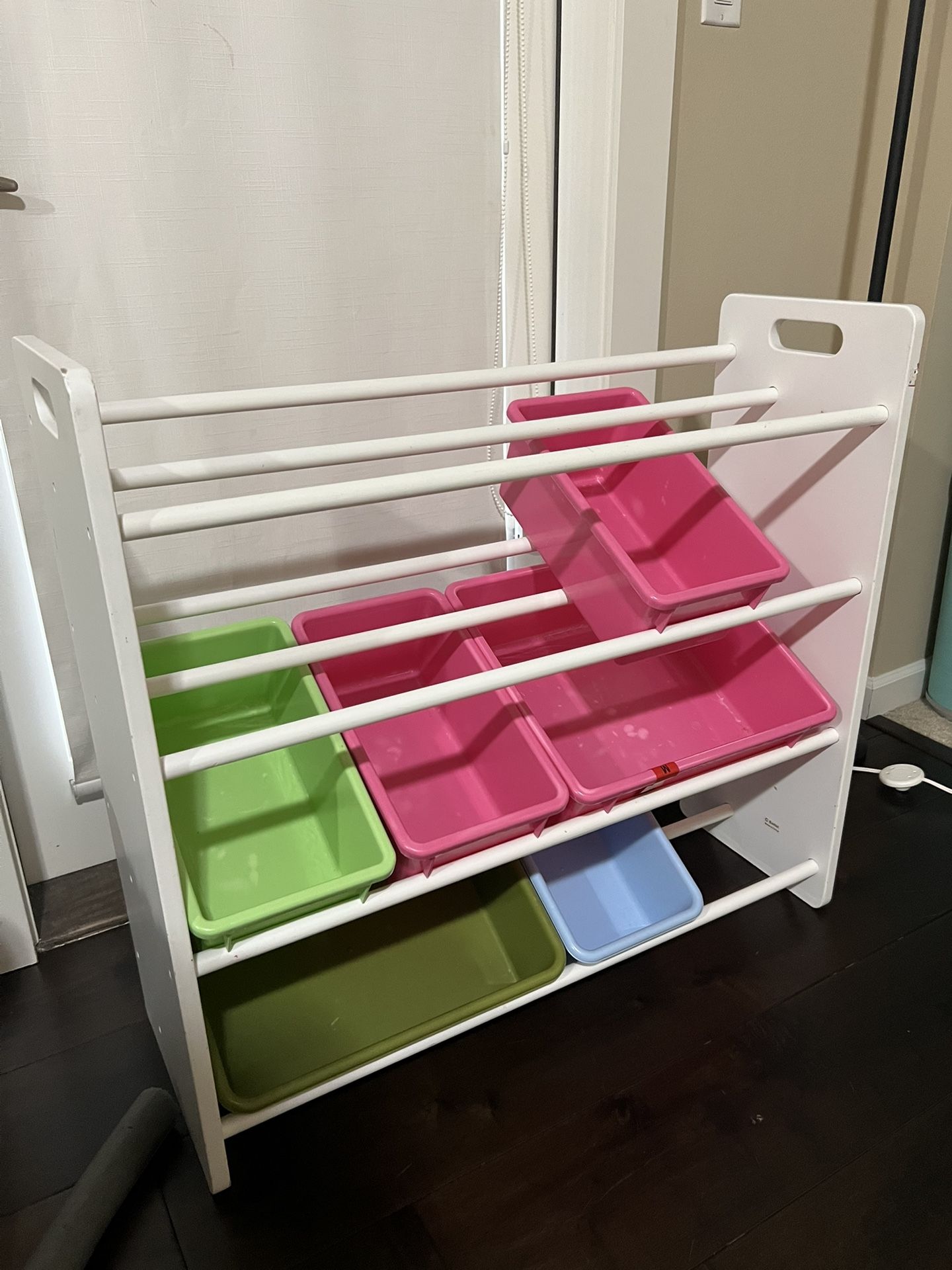 Toy Stand with Bins