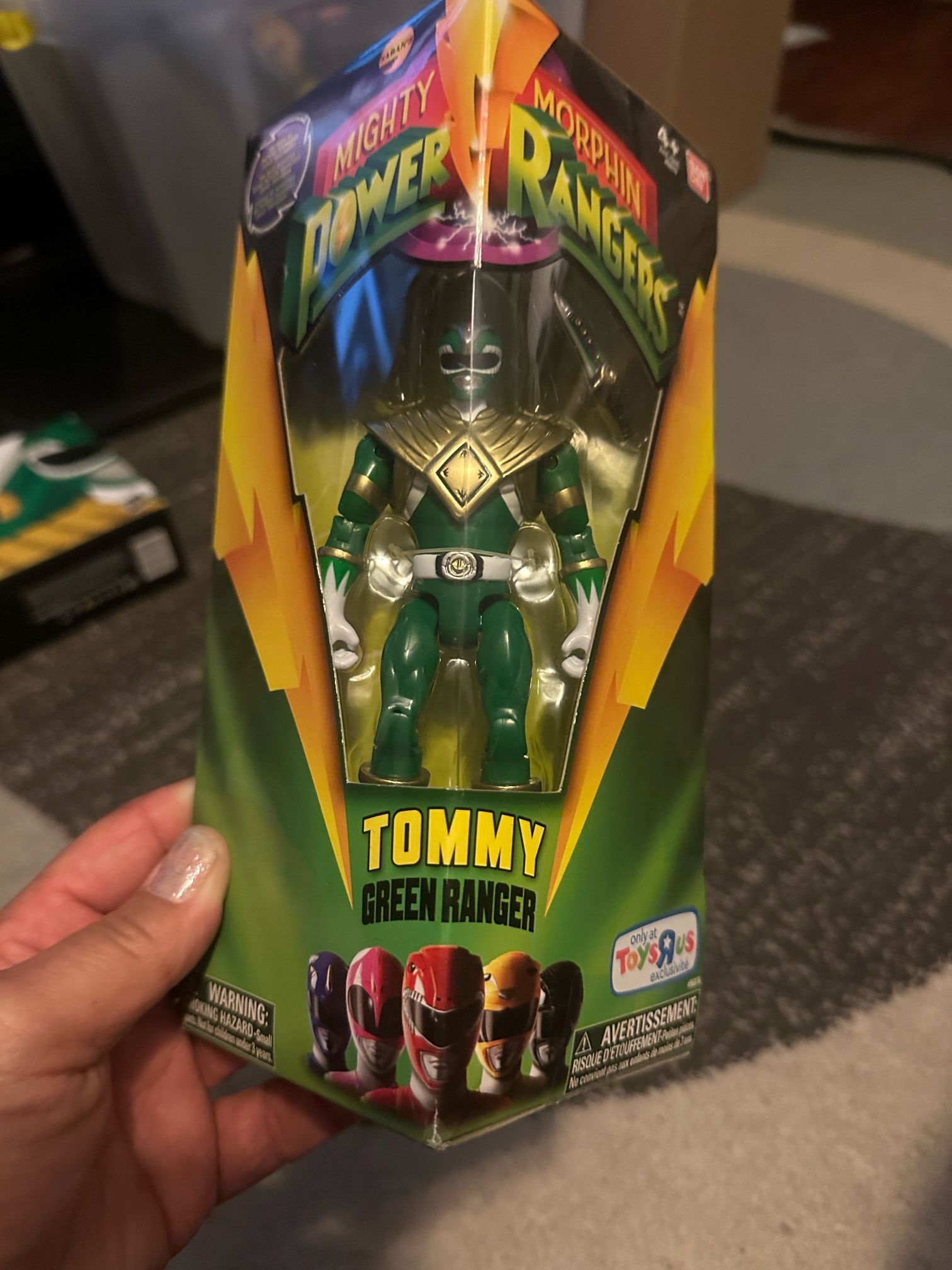 Toys R Us Exclusive- Tommy Oliver Green Ranger Figue