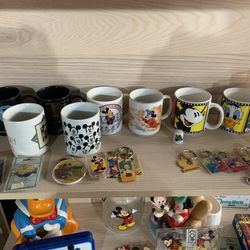 Assortment Of Disney Mugs 