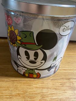Vintage Disney, Mickey Mouse, and mini tin