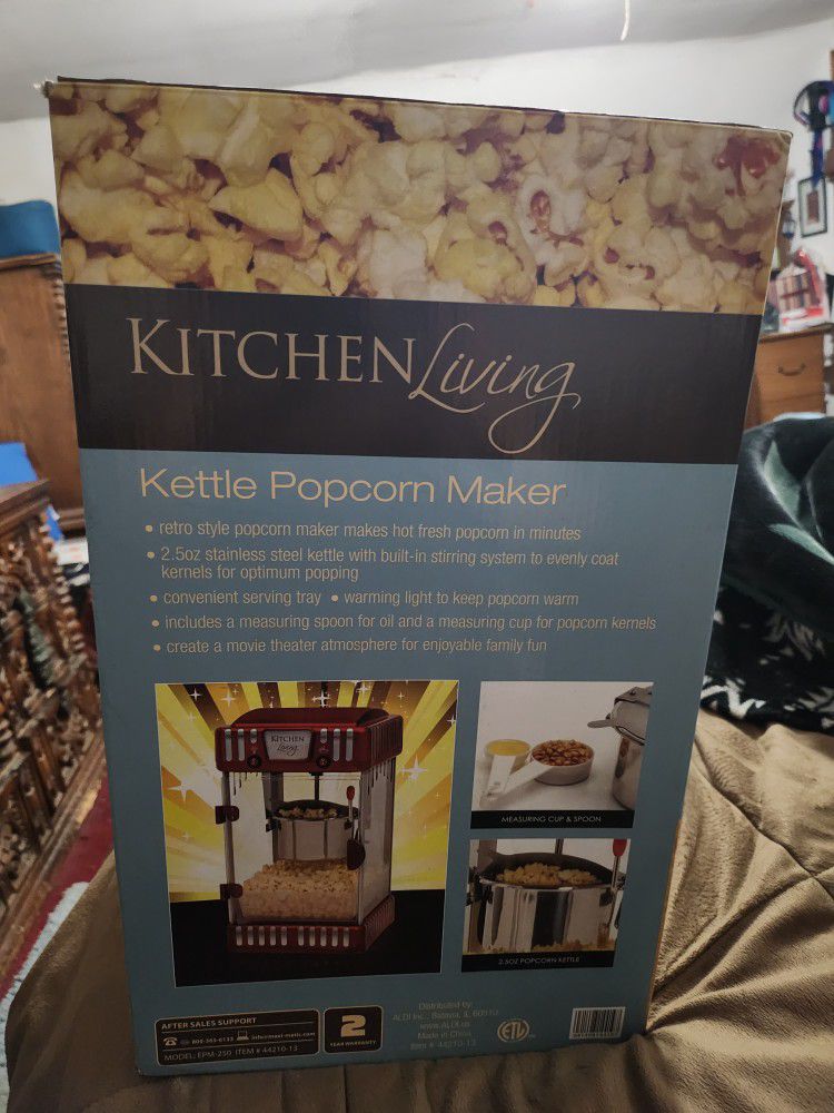 Kettle Pop Corn Maker Brand New