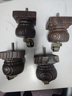 RH wooden Sofa Feet