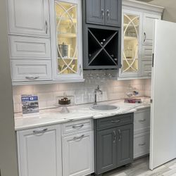 Custom Made Cabinets And Slabs