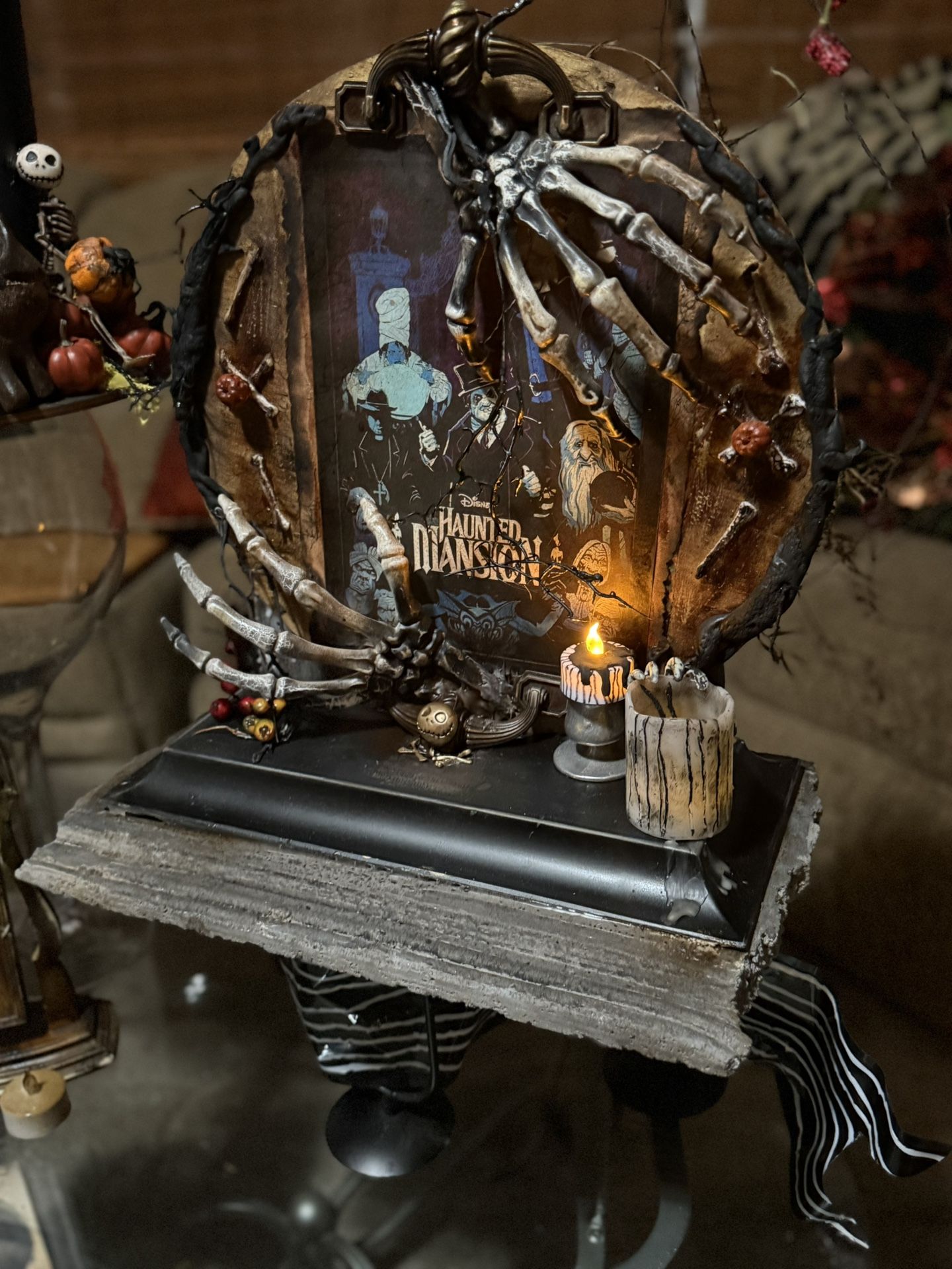 Nightmare Before Christmas Haunted Mansion Creations From Disney Designer